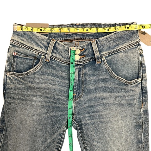 HUDSON Jeans Beth Low to Mid-Rise Baby Bootcut Petite Motion Blue Women Size 25 - Picture 11 of 17